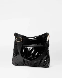 MZ Wallace Chelsea|Crossbody|Chelsea Hobo BlackLacquer