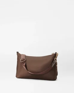 MZ Wallace Shoulders|Chelsea|Chelsea Petite Shoulder Walnut