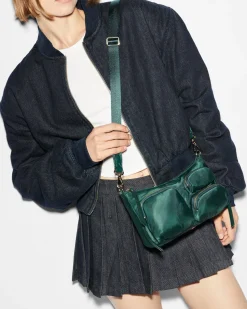 MZ Wallace Chelsea|Shoulders|Chelsea Petite Shoulder Emerald