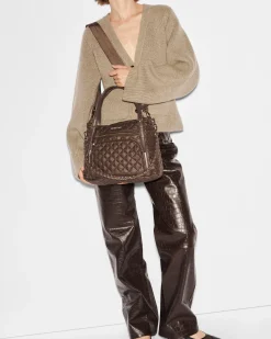 MZ Wallace Totes|MZW Exclusives|Crosby Everywhere Tote Walnut