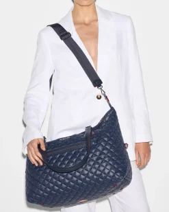 MZ Wallace Crosby|Duffels|Crosby Getaway DawnWithTropicalPalm