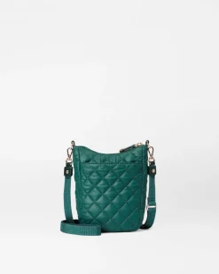 MZ Wallace Crosby|Crossbody|Crosby Go Emerald