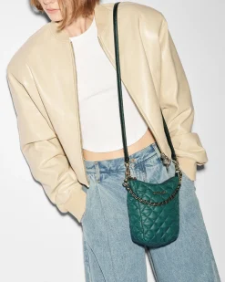 MZ Wallace Crosby|Crossbody|Crosby Go Emerald