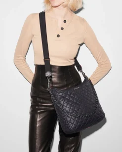 MZ Wallace Crosby|Work|Crosby Hobo BlackRec