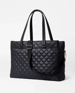 MZ Wallace Crosby|Totes|Crosby Lock Tote Black