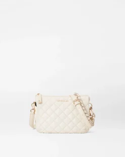 MZ Wallace Crosby|Crossbody|Crosby Pippa Sandshell