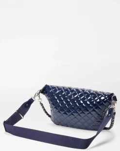 MZ Wallace Crosby|Belt Bags & Slings|Crosby Sling NavyLacquer