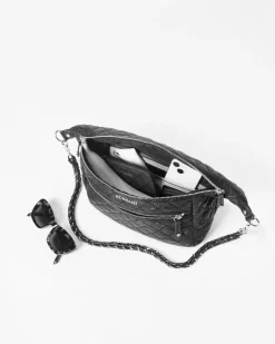 MZ Wallace Crosby|Belt Bags & Slings|Crosby Sling PebbleLiquid