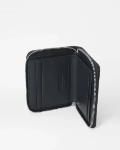 MZ Wallace Accessories|MZW Exclusives|Crosby Small Wallet BlackRec