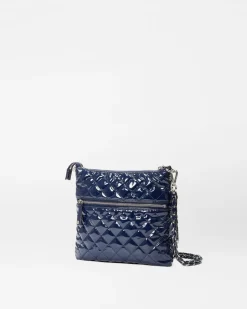 MZ Wallace Crosby|Crossbody|Downtown Crosby NavyLacquer