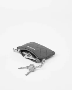 MZ Wallace Metro|Accessories|Flat Metro Key Pouch PewterMetallic