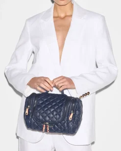 MZ Wallace Metro|Accessories|Hanging Travel Cosmetic DawnWithTropicalPalm