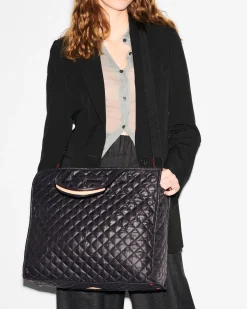 MZ Wallace Work|Totes|Large Box Tote BlackRec