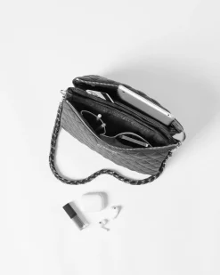 MZ Wallace Crosby|Crossbody|Large Crosby Pippa OysterMetallic