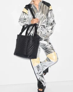 MZ Wallace Metro|Totes|Large Empire Tote Black