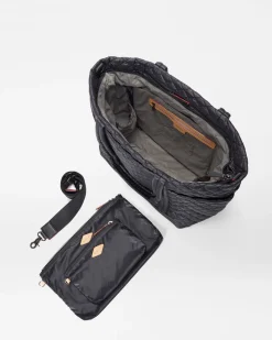 MZ Wallace Metro|Totes|Large Empire Tote Black