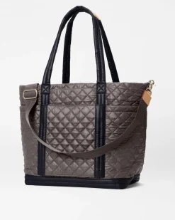 MZ Wallace Metro|Fitness|Large Empire Tote Magnet/BlackColorBlock