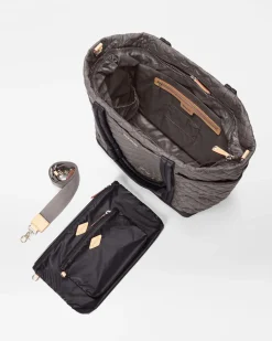 MZ Wallace Metro|Fitness|Large Empire Tote Magnet/BlackColorBlock