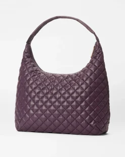 MZ Wallace Shoulders|Large Metro Shoulder Raisin