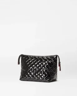 MZ Wallace Metro|Accessories|Large Zoey Cosmetic BlackLacquer