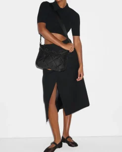 MZ Wallace Madison|Crossbody|Madison Uptown Crossbody Black