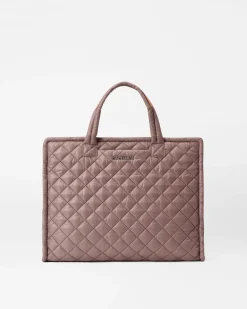 MZ Wallace Metro|Totes|Medium Box Tote Mauve