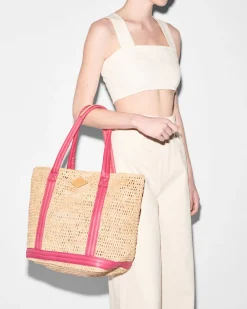 MZ Wallace Raffia|Totes|Medium Raffia Tote