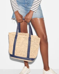MZ Wallace Raffia|Totes|Medium Raffia Tote