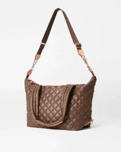 MZ Wallace Metro|Shoulders|Medium Sutton Deluxe WalnutRec