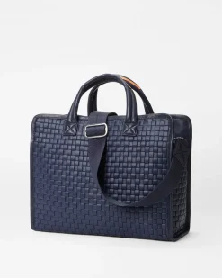 MZ Wallace Work|Totes|Medium Woven Box Tote Dawn