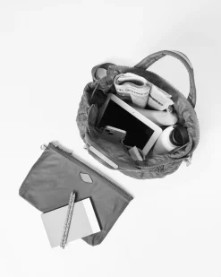 MZ Wallace Metro|Backpacks|Metro Convertible Backpack PebbleLiquid