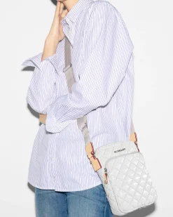 MZ Wallace Metro|Crossbody|Metro Crossbody PebbleLiquid