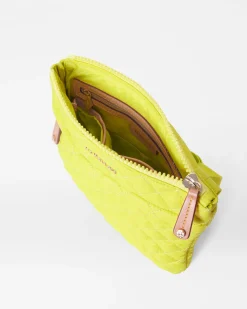 MZ Wallace Metro|Crossbody|Metro Flat Crossbody AcidYellowRec