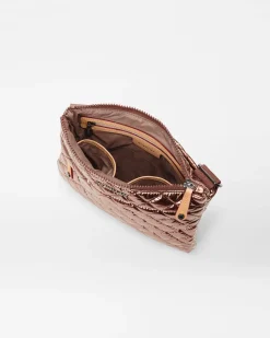 MZ Wallace Metro|Crossbody|Metro Flat Crossbody CopperMetallicLacquer