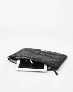 MZ Wallace Metro|Accessories|Metro Pouch BlackRec