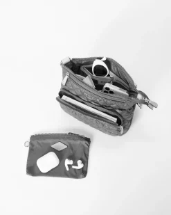 MZ Wallace Crossbody|Metro|Metro Scout Deluxe MatteSilver
