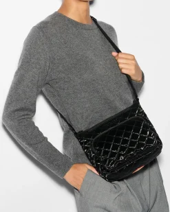 MZ Wallace Metro|Crossbody|Metro Scout Deluxe BlackLiquid