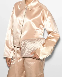 MZ Wallace Metro|Accessories|Mica Cosmetic PaleRoseGoldMetallic