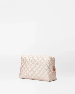 MZ Wallace Metro|Accessories|Mica Cosmetic PaleRoseGoldMetallic