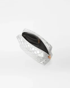 MZ Wallace Metro|Accessories|Mica Cosmetic MatteSilver