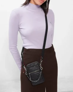 MZ Wallace Crossbody|Micro Crosby Black