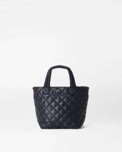 MZ Wallace Metro|Totes|Micro Metro Tote Deluxe BlackRec