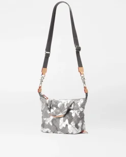 MZ Wallace Metro|Crossbody|Micro Sutton SilverMetallicCamo