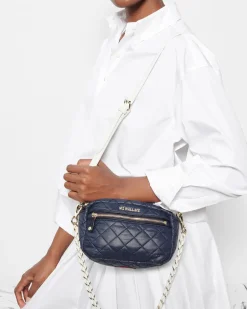 MZ Wallace Crossbody|Crosby|Mini Crosby Dawn/White