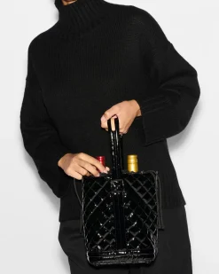 MZ Wallace Metro|Accessories|MZW Wine Tote BlackLacquer