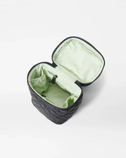 MZ Wallace Metro|Travel|MZW X Crown Affair Large Vanity Set Black/Mint