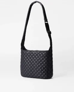 MZ Wallace Metro|Crossbody|Parker Deluxe BlackRec