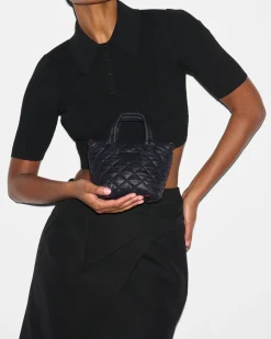 MZ Wallace Metro|Crossbody|Petite Metro Tote Deluxe Black