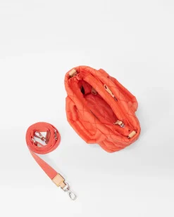 MZ Wallace Metro|Crossbody|Petite Metro Tote Deluxe Poppy