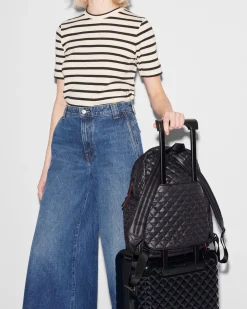 MZ Wallace Metro|Baby|Pocket Metro Backpack BlackRec
